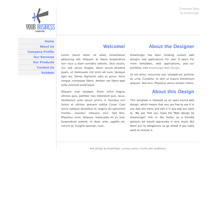 Clean CSS Web Template