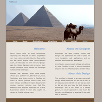 Pharoah web template