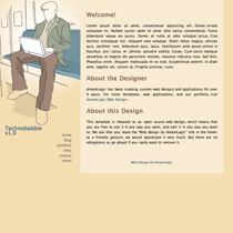 Technobabble web template