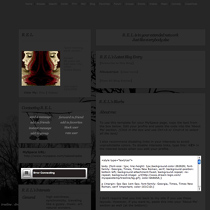 Treeline MySpace Layout